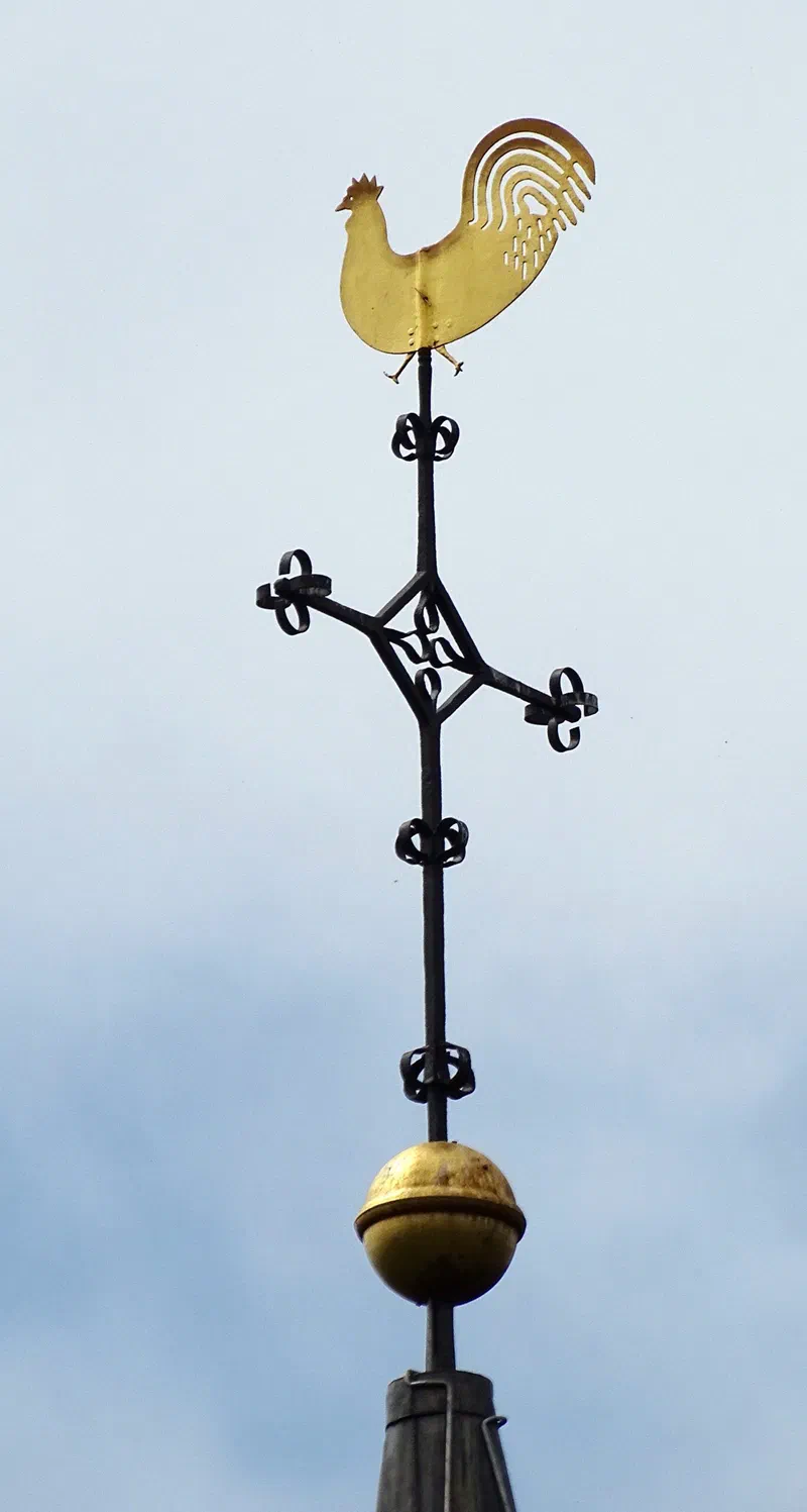 Wetterhahn auf dem Kirchturm
