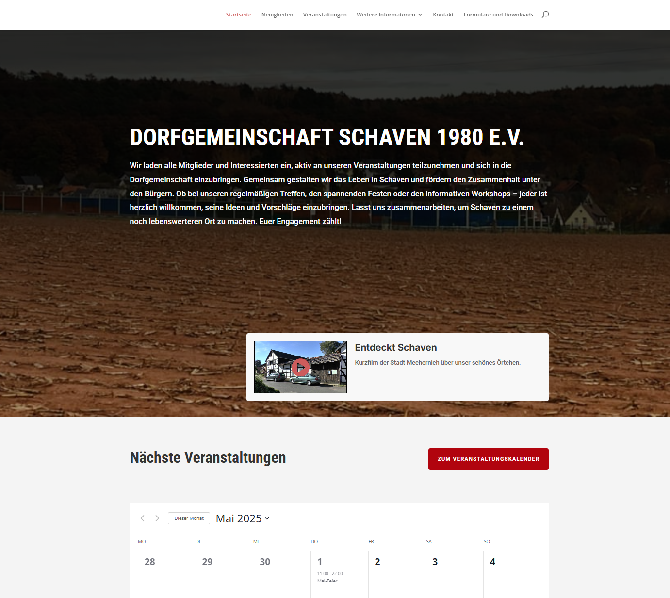 Bild unserer neuen Webiste