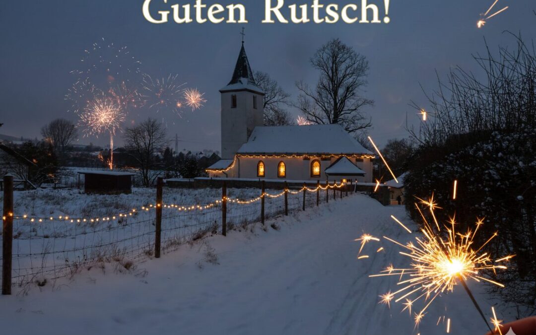 Wir wünschen allen einen Guten Rutsch ins Neue Jahr!